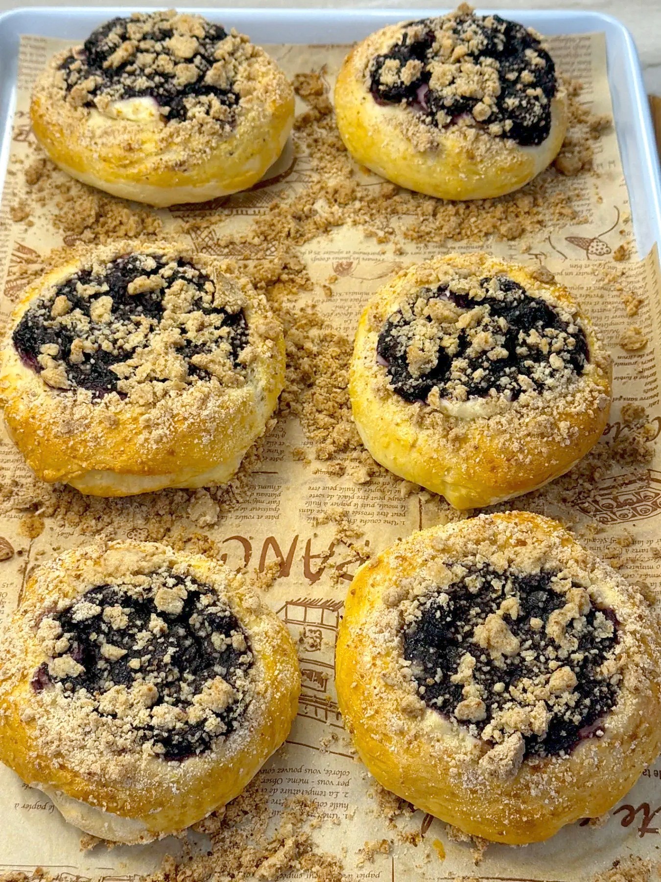 Blueberry Cream Cheese Danish (The Kind You'd Swear Came From a Bakery)