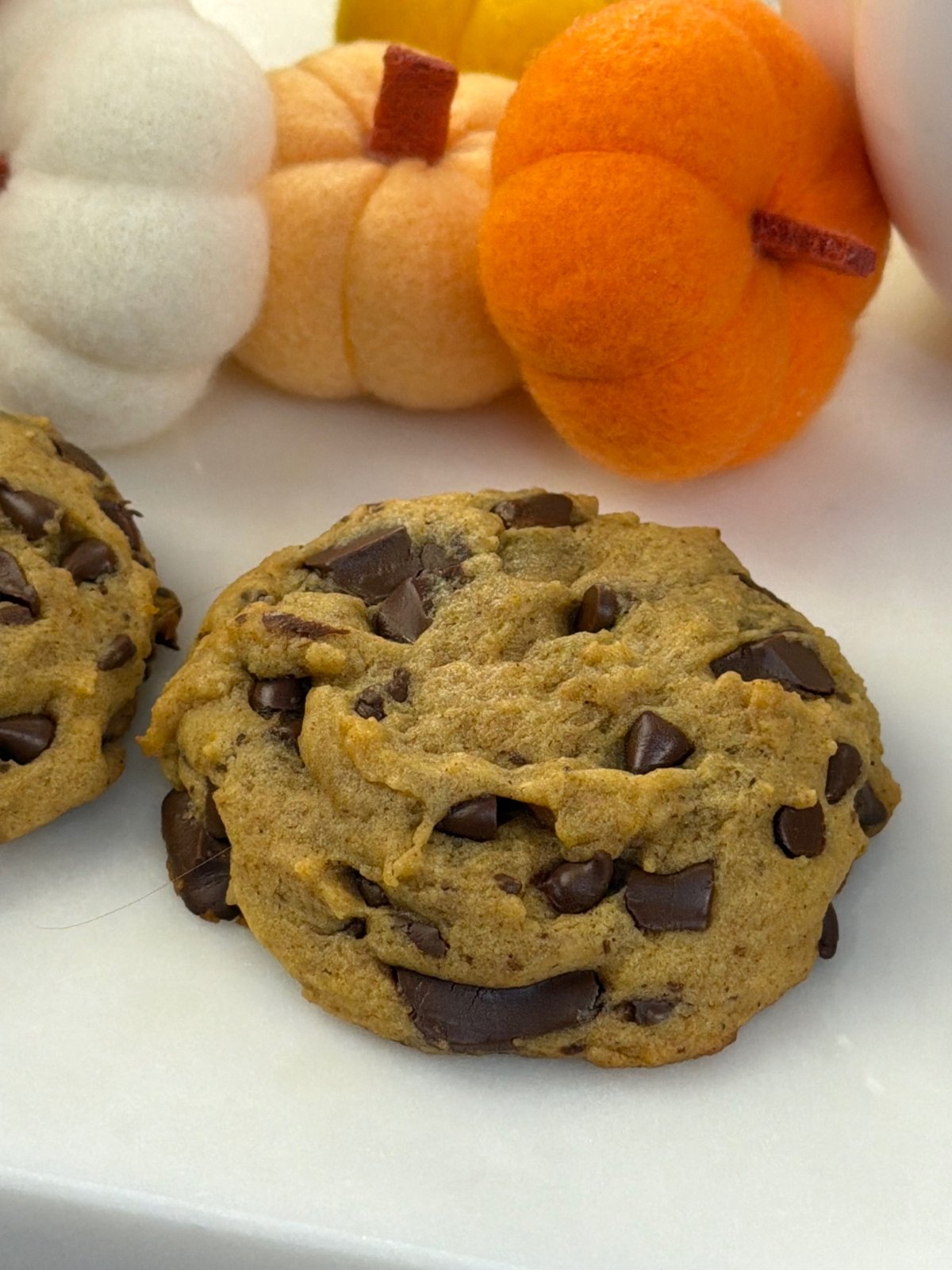 Pumpkin Chocolate Chip Cookies